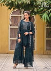 Sajda By Mittoo Pure Georgette Sharara Readymade Suits Wholesale Suppliers In India